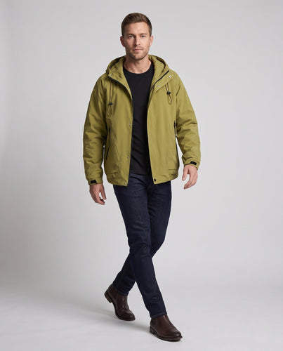 Herren Leichte Outdoorjacke mit verstellbarem Kapuzenverschluss Shop Nory