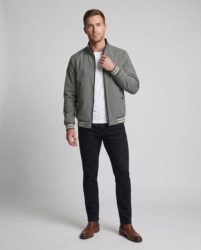 Herren Moderner Freizeit-Streetwear Blouson Shop Nory
