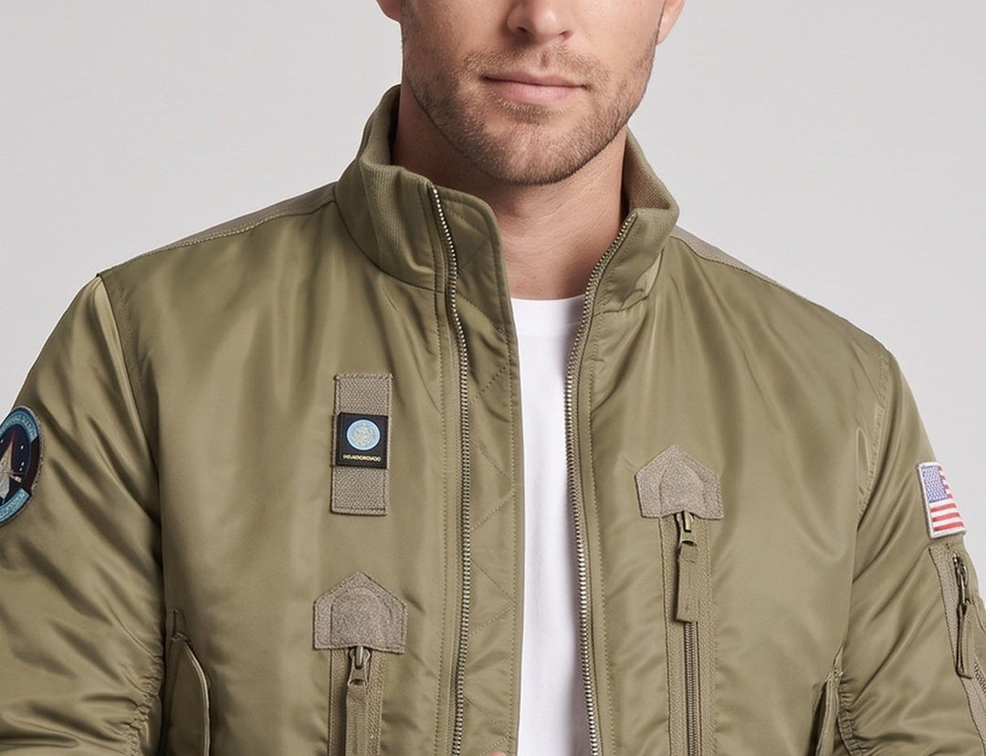 Herren Modische Bomberjacke Shop Nory