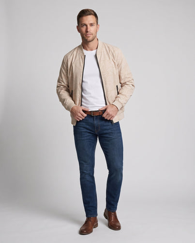 Herren Modische Bomberjacke mit detaillierten Mustern Shop Nory