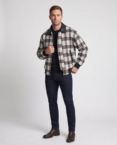 Herren Modische Karojacke Shop Nory