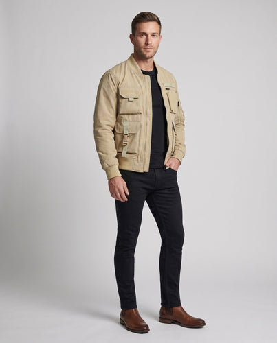 Herren Multifunktionale Utility-Jacke Shop Nory