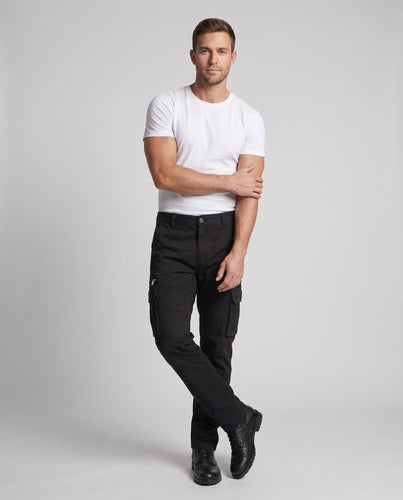 Herren Robuste Cargo-Hose mit praktischen Taschen Shop Nory