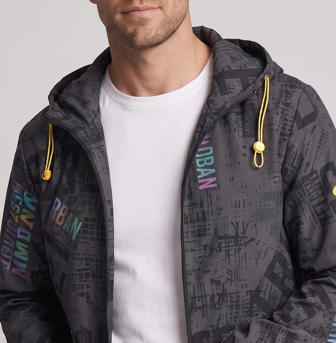 Herren Sportliche Multifunktionsjacke Shop Nory