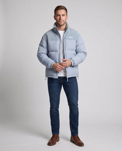 Herren Bequeme und stilvolle Steppjacke Shop Nory