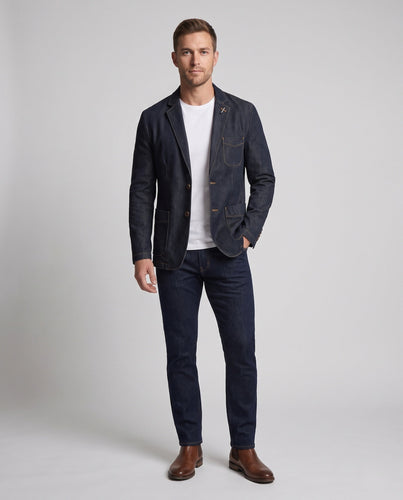 Herren Denim Blazer Shop Nory