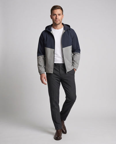 Herren Leichte Funktionsjacke mit Kapuze Shop Nory