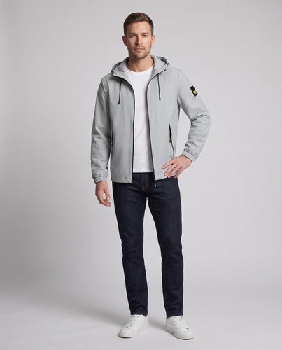 Herren Leichte Übergangsjacke mit verstellbarer Kapuze Shop Nory