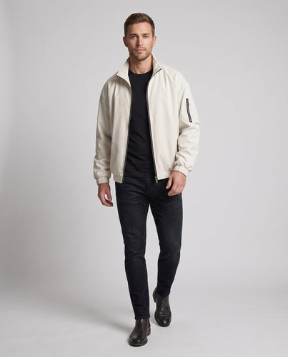 Herren Oversize-Utility-Bomberjacke mit Ärmeltasche & Two-Way-Reißverschluss Shop Nory