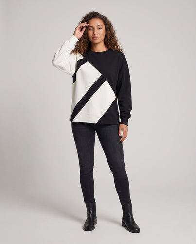 Damen Stilvoller Oversized Pullover Shop Nory