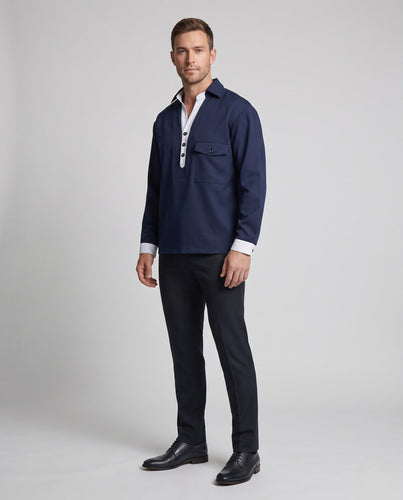 Elegante und bequeme Herrenbluse Shop Nory