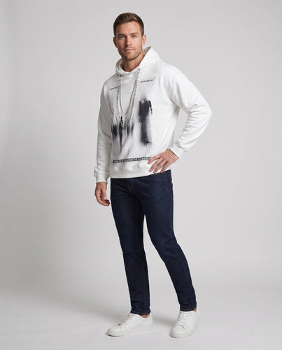 Herrenmode Hoodie mit kreativem Druck Shop Nory