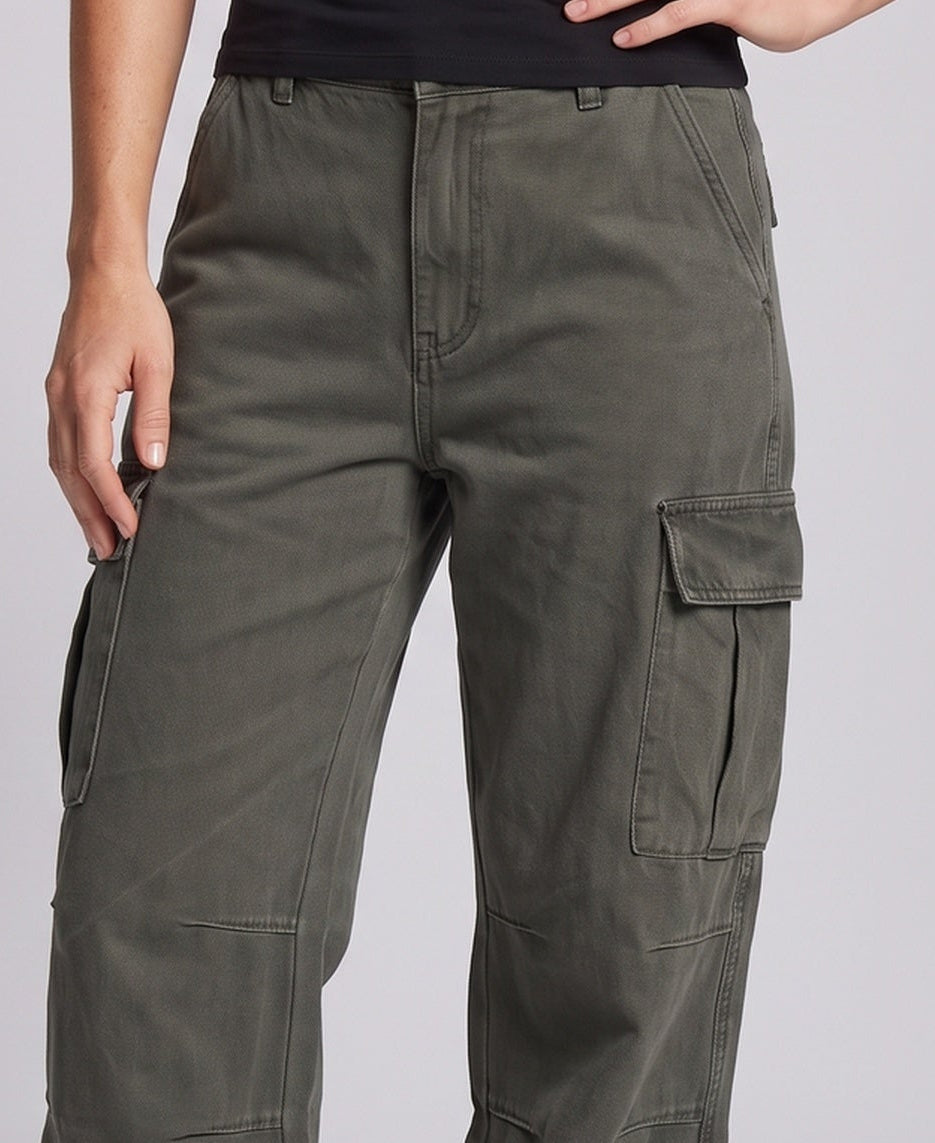 Damen Freizeit Cargo-Hose mit weit geschnittenem Shop Nory