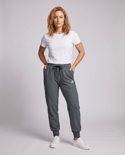 Frauen Freizeit Sporthose mit hoher Taille und elastischem Bund Shop Nory