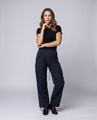 Damenmode Cargo-Hosen mit Seitentaschen Shop Nory