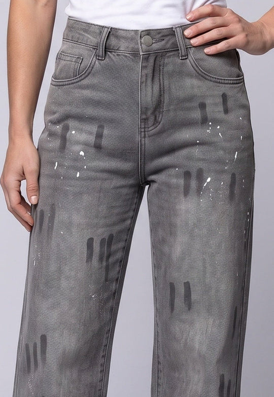 Damenmode Hochbundige Baggy Jeans Shop Nory