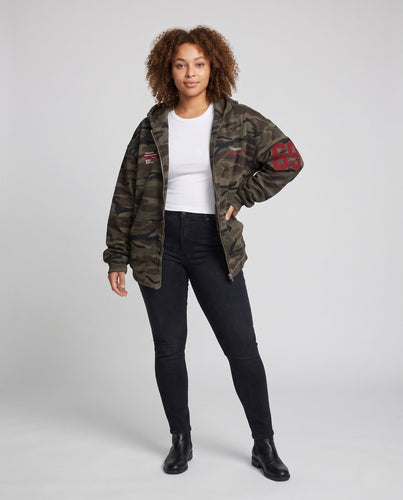 Damen Camouflage Hoodie Shop Nory