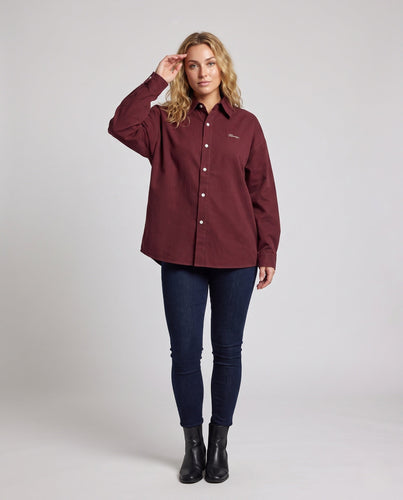 Damen Elegante und Weite Bluse Shop Nory