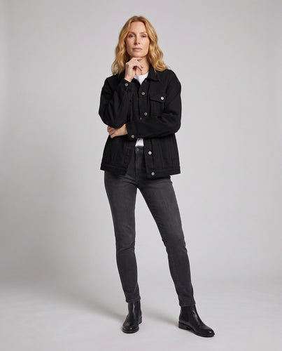 Damen Freizeit Denim Jacke Shop Nory