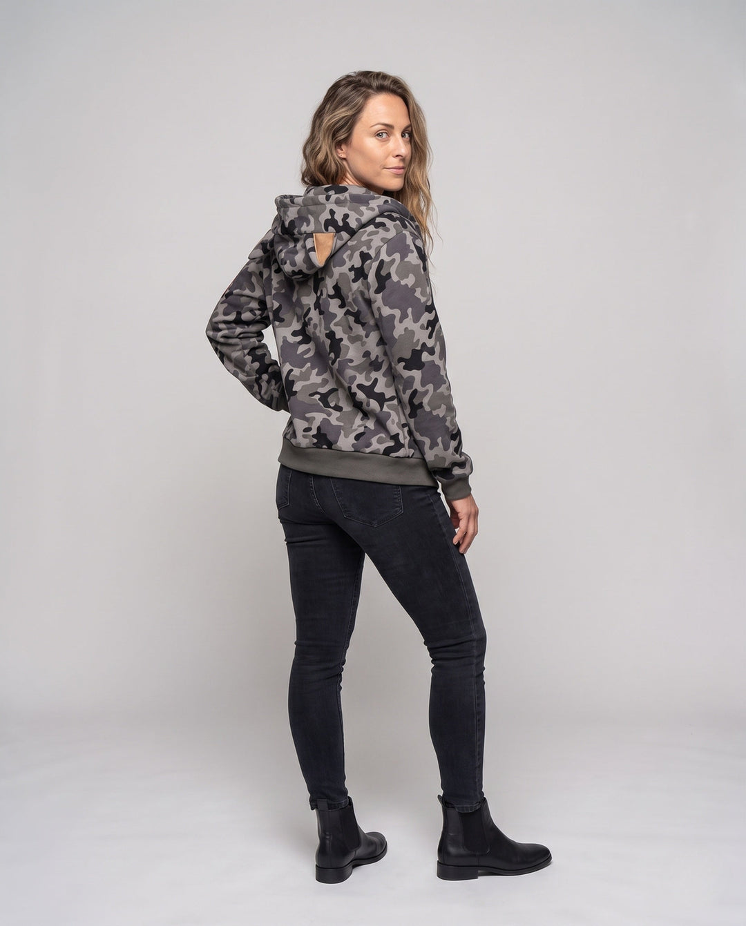 Damen Urban Camouflage Hoodie Shop Nory