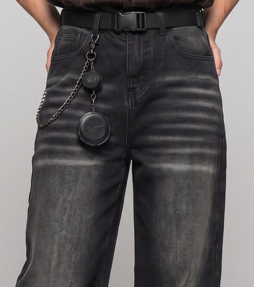 Frauen Weitgeschnittene Jeans mit Extravaganten Applikationen Shop Nory