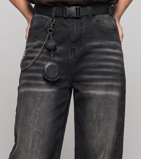 Frauen Weitgeschnittene Jeans mit Extravaganten Applikationen Shop Nory