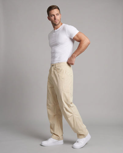 Herren Casual und Bequeme Cargo-Hose Shop Nory