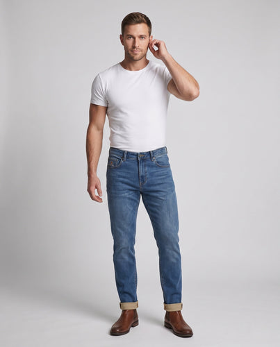 Herren modische Chino-Hosen mit hoher Taille und praktischen Seitentaschen Shop Nory