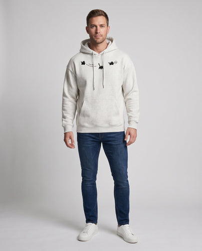 Unisex Übergrößen Hoodie mit kreativem Druck Shop Nory