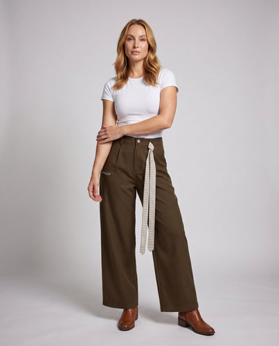Damen Weitgeschnittene Hose Shop Nory