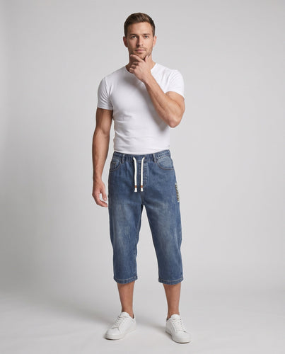 Herren Bequeme Denim-Shorts im lässigen Schnitt Shop Nory