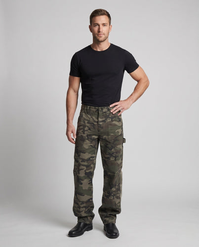 Stylische Herren Cargo-Hosen mit Camouflage-Muster Shop Nory