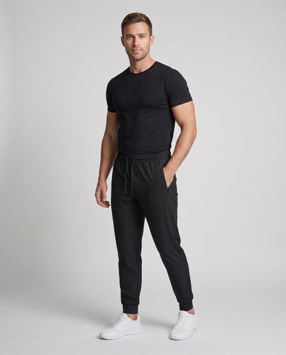 Herren Sportliche Trainingshose mit Reißverschluss Shop Nory
