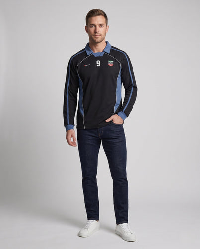 Herren Sportlicher Langarm-Polo Shop Nory