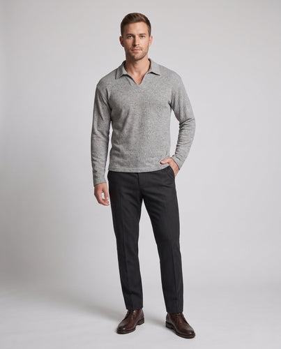 Herren Sportlicher Pullover mit V-Ausschnitt Shop Nory
