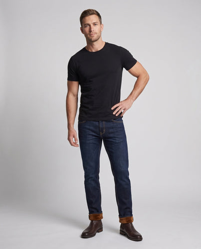 Herren Warme gefütterte Jeans Shop Nory