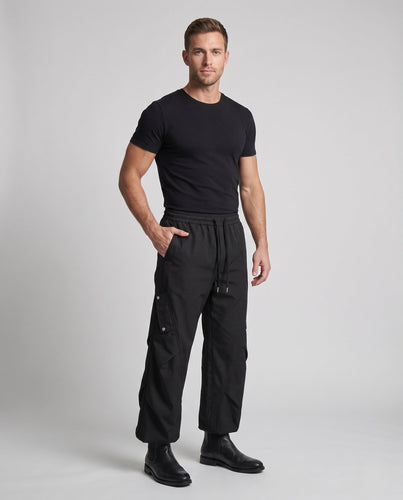 Herren Weitgeschnittene Cargo-Hose Shop Nory