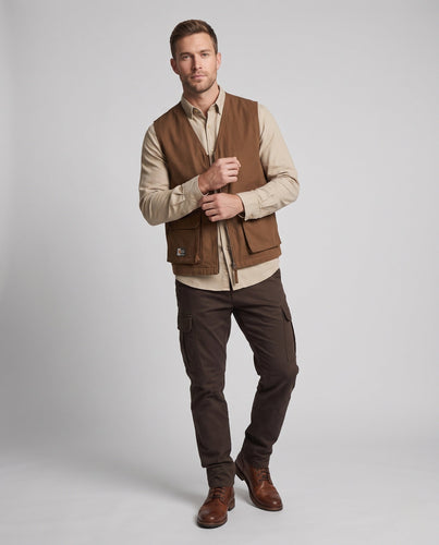 Unisex praktische Utility-Weste Shop Nory