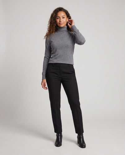 Damen Feiner Rollkragenpullover aus Kaschmir-Mix mit schlanker Silhouette Shop Nory