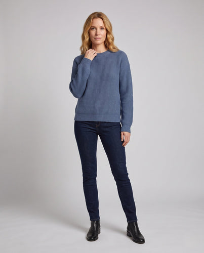 Damen Flauschiger Bouclé-Oversize-Pullover mit feinem Glanz und überschnittenen Ärmeln Shop Nory