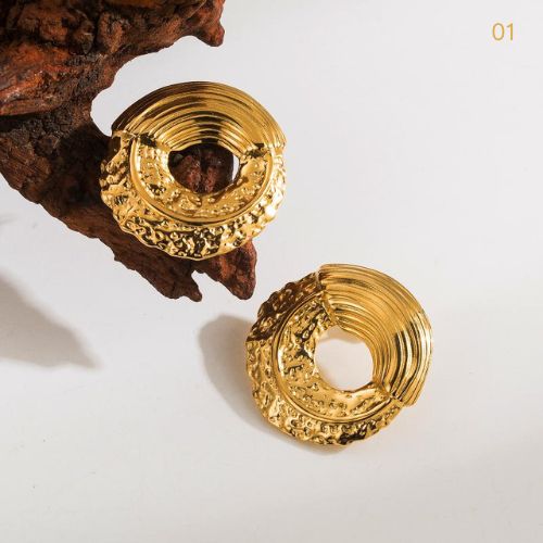 Ohrringe "Donna" in Edelstahl - 18k vergoldet | Shop Nory