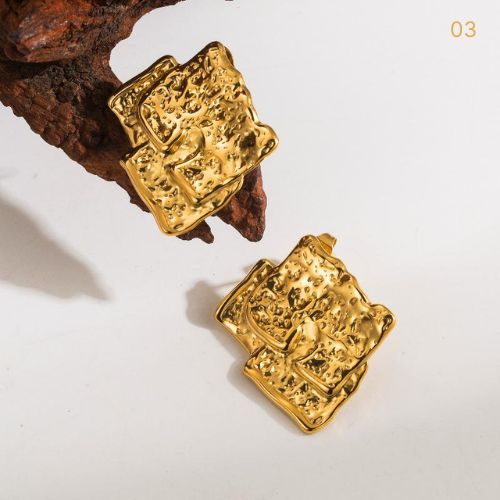 Ohrringe "Donna" in Edelstahl - 18k vergoldet | Shop Nory