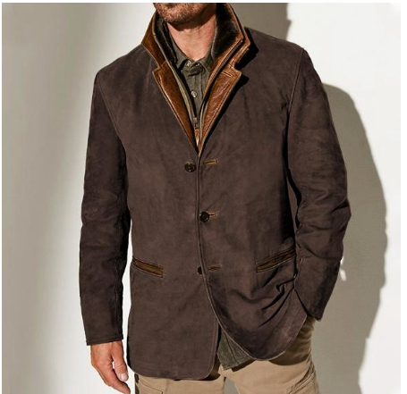 Wildlederjacke Herren