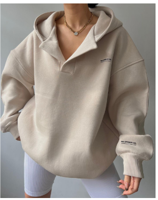 Wärmer Damen Hoodie für Wintertage