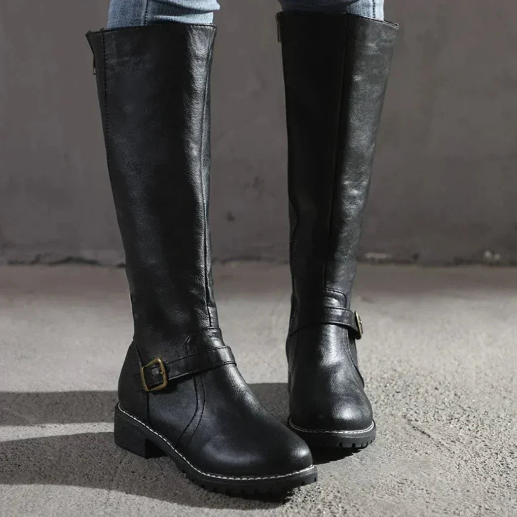 Lederstiefel Für Damen Damen