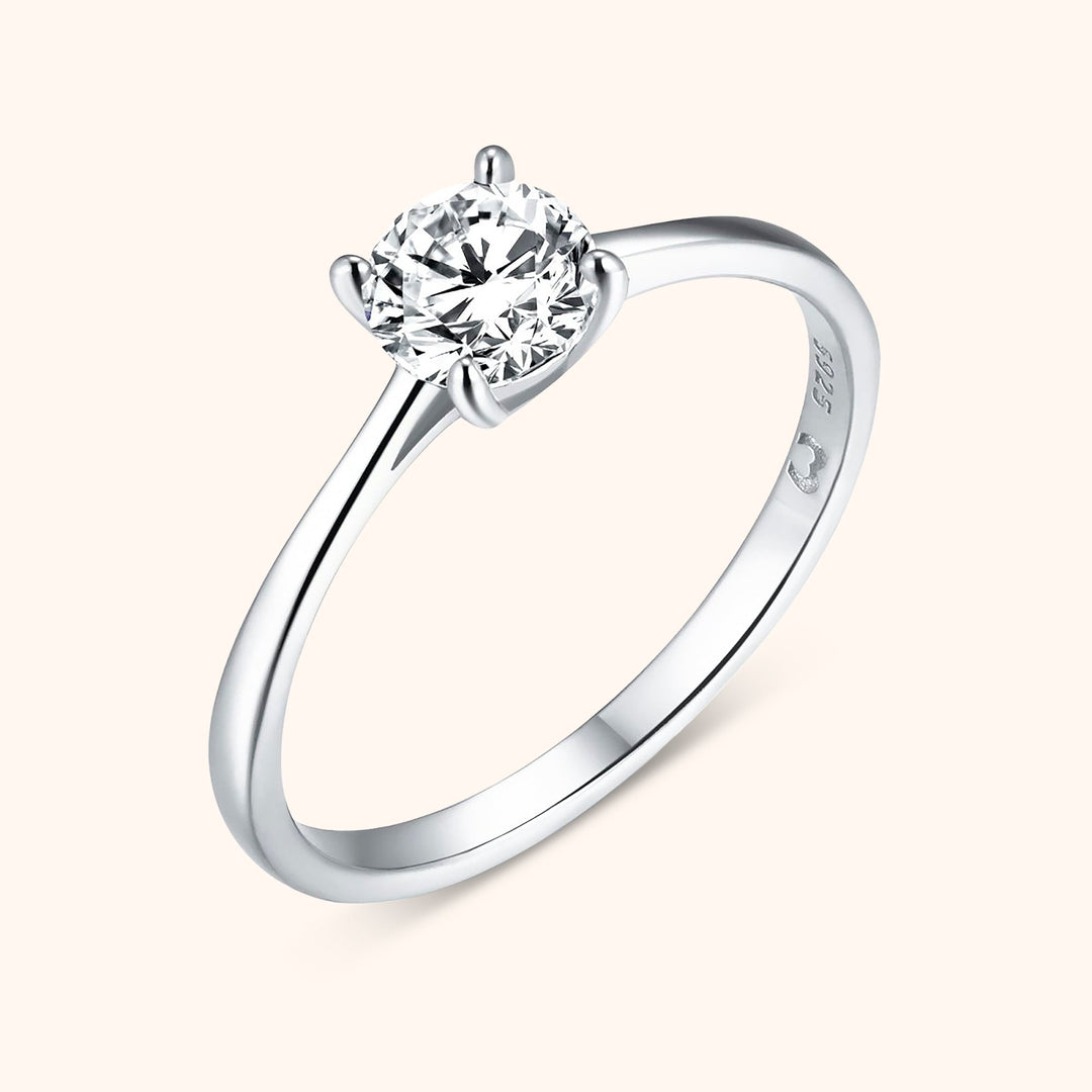 Solitaire Zirkonia Ring | Shop Nory