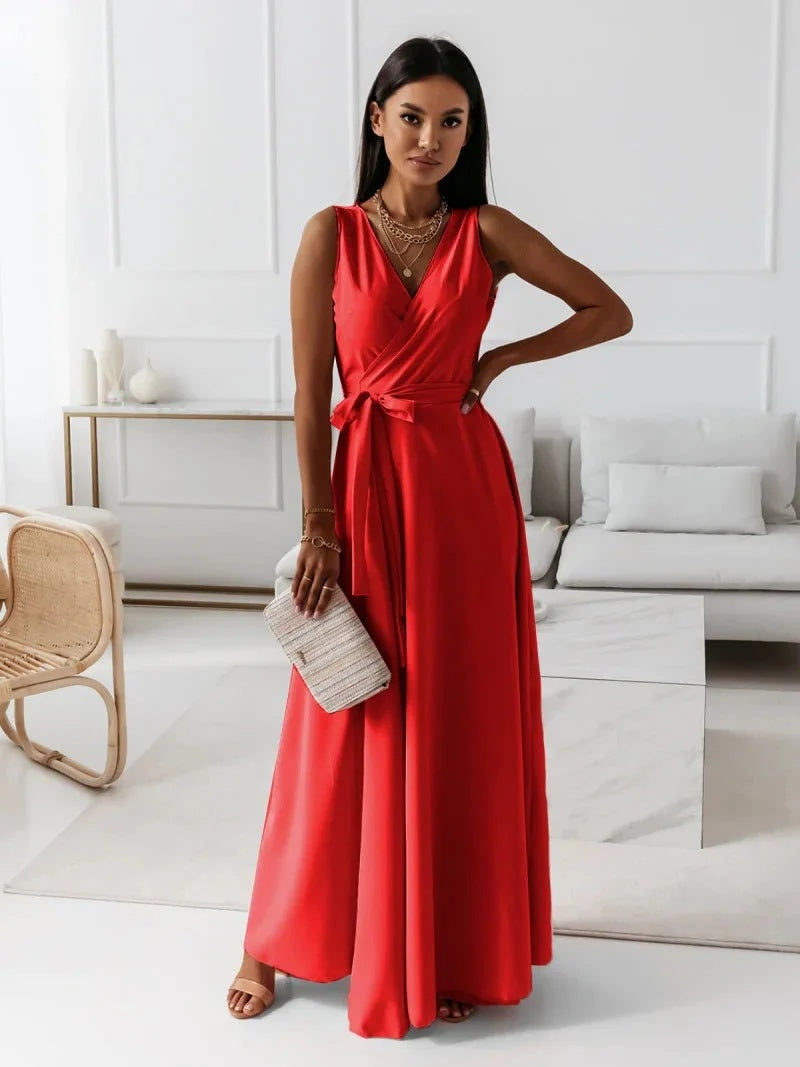 Maxi Brautjungfernkleid | Rizza