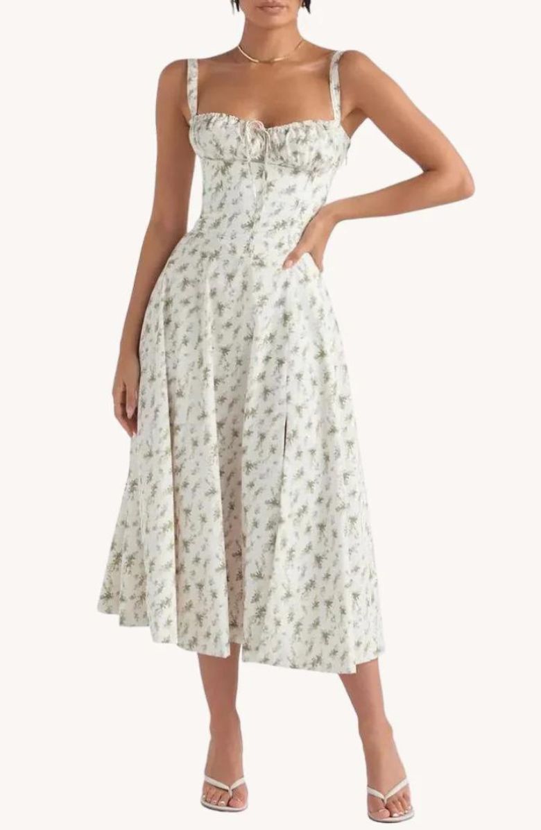 Midriff Taille Shaper Kleid