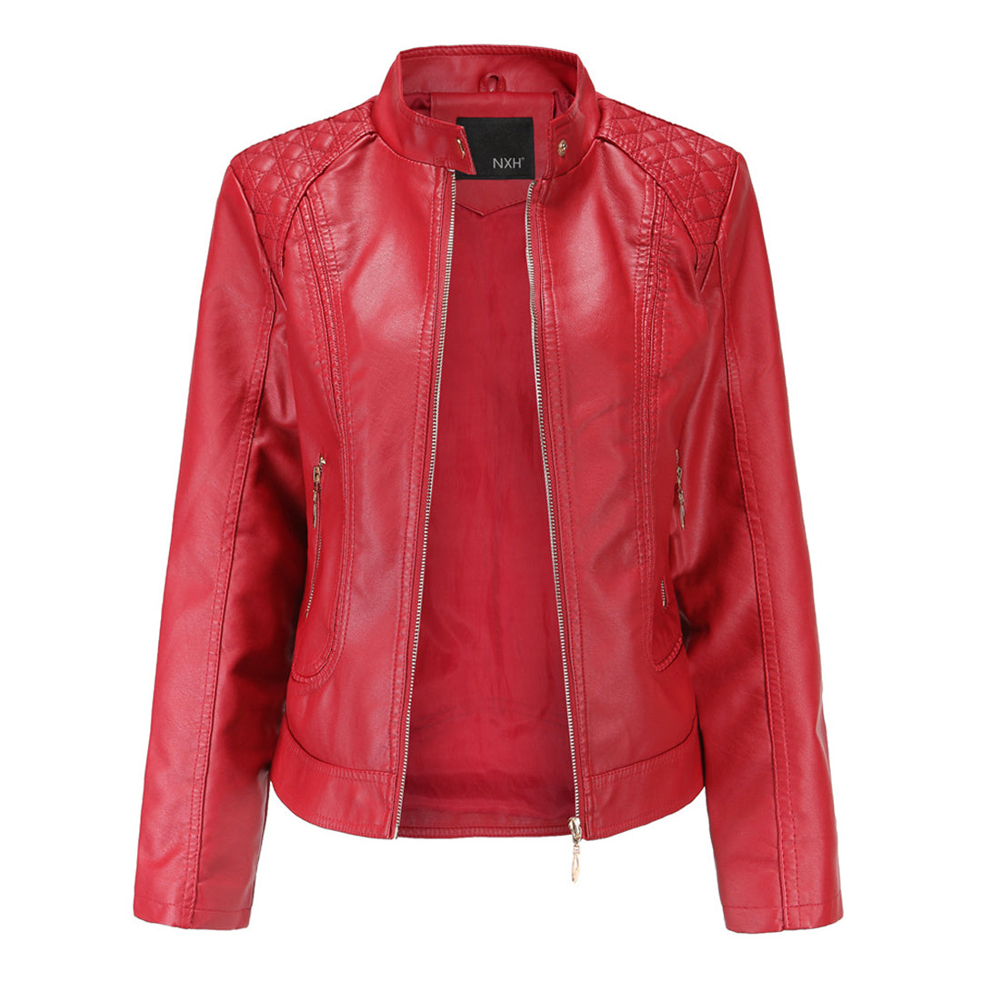 Elegante Lederjacke für Damen