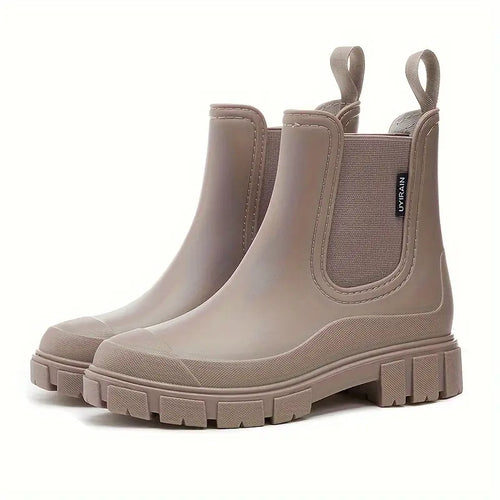 Regenschuhe | Wasserdicht | Knöchelhöhe | Regenfeste Stiefel | Damenstiefel